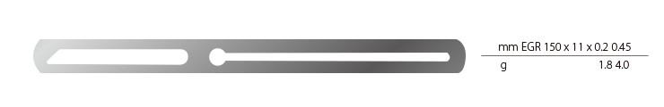 EGR 150x11x0.2闭式停经片