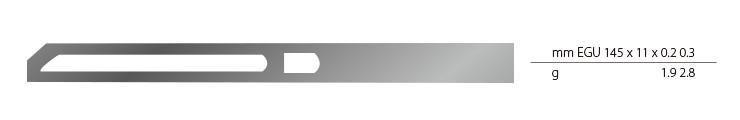 EGU 145x11x0.2闭式停经片