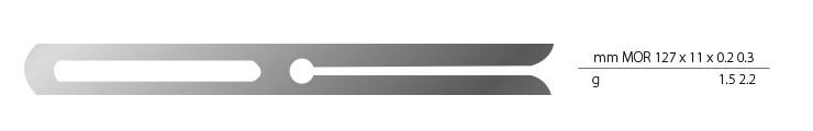 MOR 127x11x0.2开式停经片